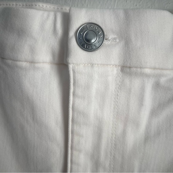 American Eagle jeans women’s white size 24 Curvy Hi-Rise  jeggings bright NWT - Picture 11 of 16